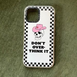 Casetify “Don’t over think it” case for iPhone 12